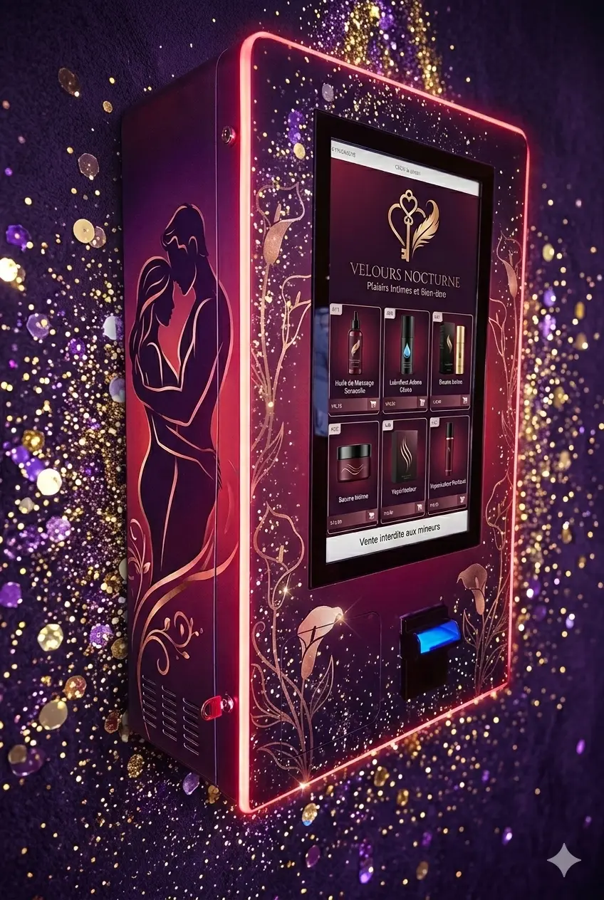 Distributeur automatique Adulte plus 18 Street-Box avec verification age