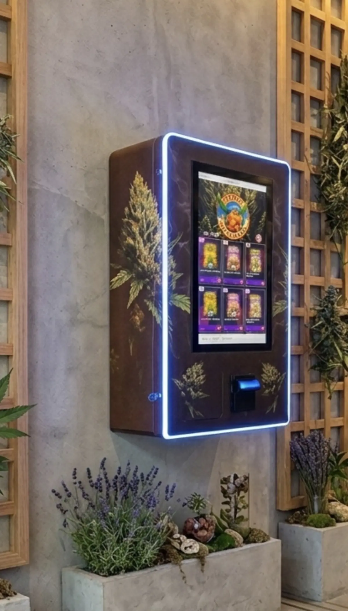 Distributeur automatique Street-Box installé en commerce vue 3