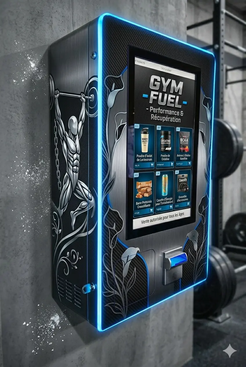Distributeur automatique Sport et Nutrition Street-Box